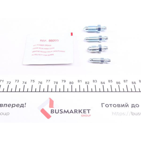 257911 FRENKIT Ремкомплект супорту (переднього) Ford Transit Connect/Fiat Doblo 10- (d=57mm) (+поршень) (Ate)