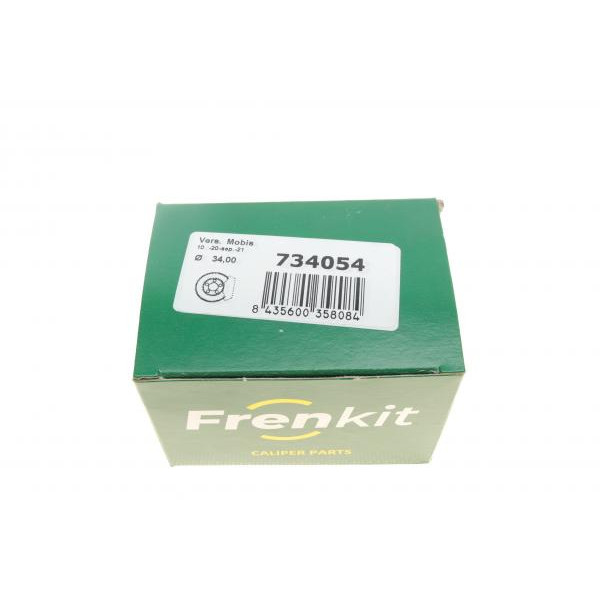 734054 FRENKIT Ремкомплект супорта (заднього) Hyundai i20/Kia Picanto 11- (d=34mm) (+поршень/напрямна) (Mobis)