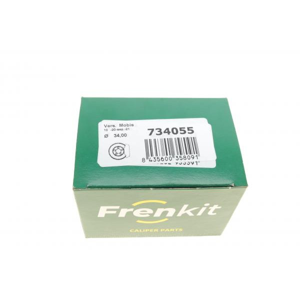 734055 FRENKIT Ремкомплект супорта (заднього) Hyundai i20/Kia Picanto 11- (d=34mm) (+поршень/напрямна) (Mobis)