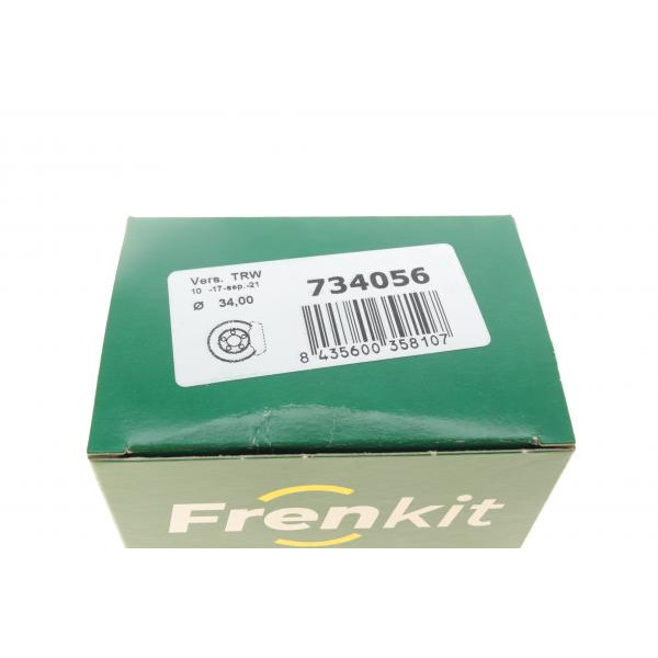 734056 FRENKIT Ремкомплект супорта (заднього) Renault Megane/Scenic 08- (d=34mm) (TRW) (+поршень/напрямна)