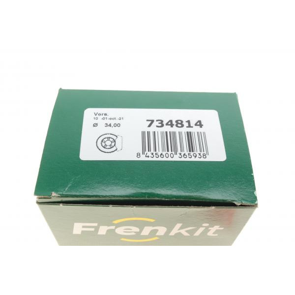 734814 FRENKIT Ремкомплект суппорта (заднего) Renault Clio 05- (d=34mm) (+поршень/направляющая)(Trw)