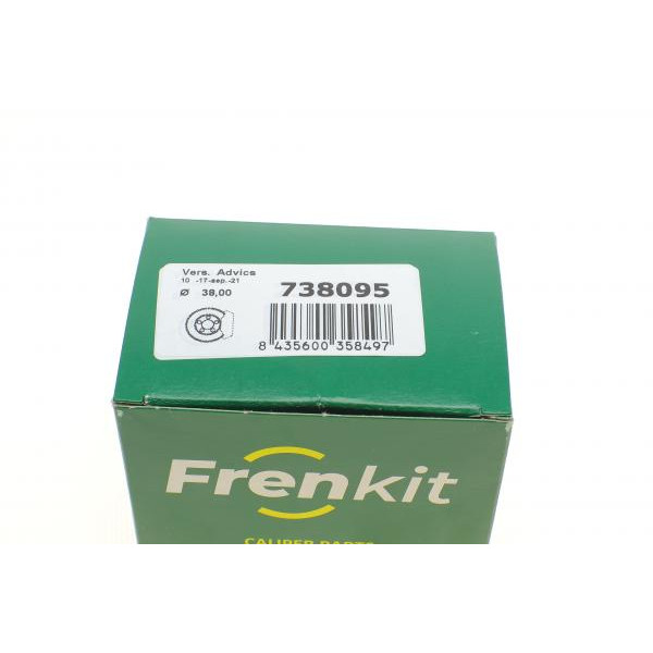 738095 FRENKIT Ремкомплект супорту (заднього) Toyota Camry 01-06 (d=38mm) (+поршень/напрямна) (Advi)