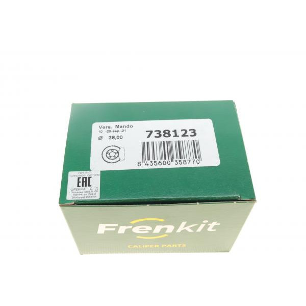 738123 FRENKIT Ремкомплект супорта (заднього) Hyundai Santa Fe 01- (d=36mm) (Mando) (+поршень/напрямна)