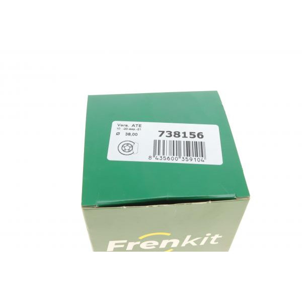 738156 FRENKIT Ремкомплект супорта (заднього) Chevrolet Cruze/Zafira 09- (d=38mm) (Ate) (+поршень/напрямна)