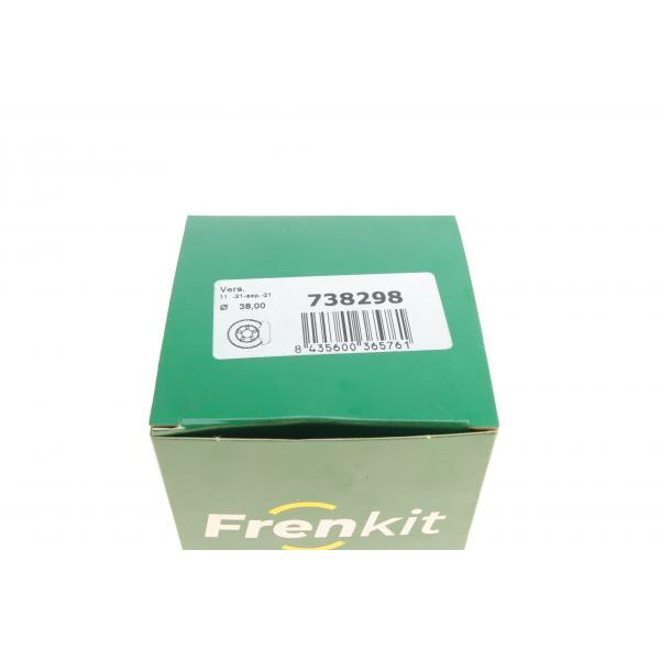 738298 FRENKIT Ремкомплект супорта (заднього) VW Passat 2.5 11- (d=38mm) (+поршень/напрямна) (Trw)