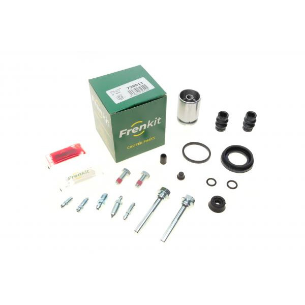738911 FRENKIT Ремкомплект супорту (заднього) VW Caddy 03- (d=38mm) (+поршень/напрямна) (Lucas)