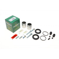 743223 FRENKIT Ремкомплект супорта (переднього) Mitsubishi L200 01-05 (d=43mm) (+2 поршня/напрямна) (Tokico)