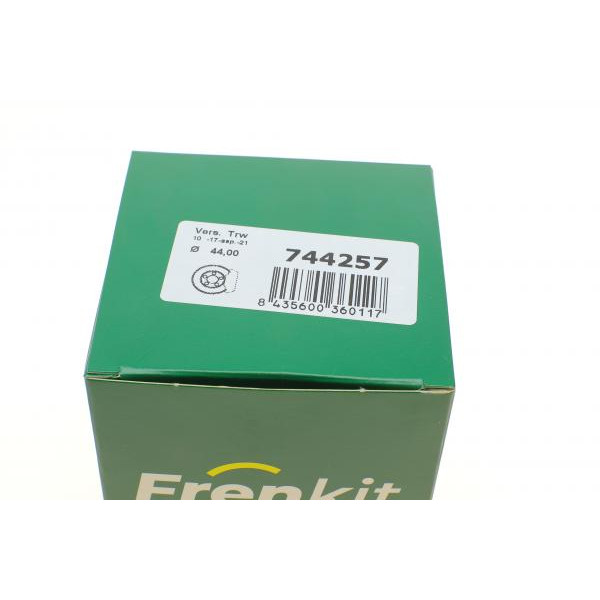 744257 FRENKIT Ремкомплект супорта (заднього) BMW 5 (F10/F11)/6 (F12/F13) 10- (d=44mm) (+поршень/напрямна)(TRW)