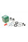 745288 FRENKIT Ремкомплект супорта (переднього) Lexus RX 350/Toyota Rav 4 08- (d=45mm) (Akebono)(+2 поршня/напрям)