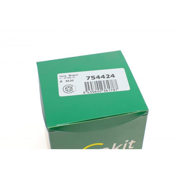 754424 FRENKIT Ремкомплект супорта (переднього) Fiat Bravo 01-08(d=54mm)(Bosch)(+1 поршень/напрямна) SuperKit
