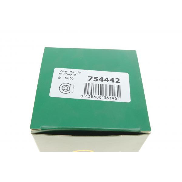 754442 FRENKIT Ремкомплект супорта (переднього) Hyundai Accent 00-05 (d=54mm)(Mando)(+1 поршень/напрямна) SuperK