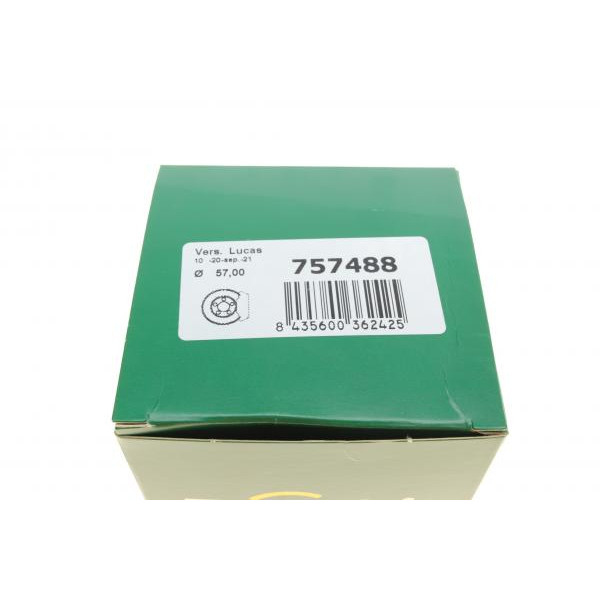 757488 FRENKIT Ремкомплект супорта (переднього) Nissan Primera/Almera 98-08 (d=57mm)(+1поршень/напрямна)(Lucas)