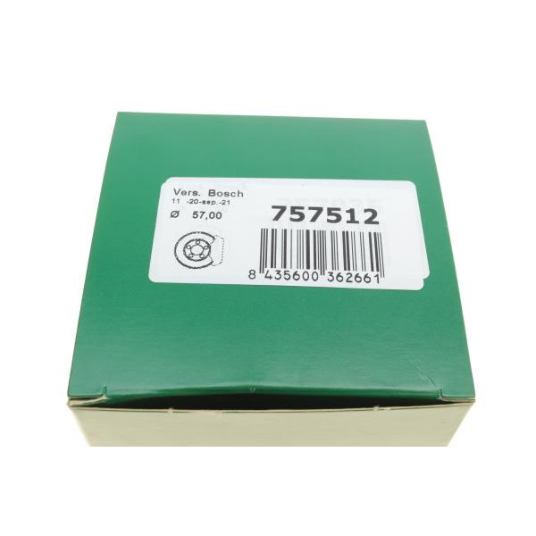 757512 FRENKIT Ремкомплект супорту (переднього) Ford Mondeo 00-07(d=57mm)(Bosch)(+ поршень/напрямний) SuperKit