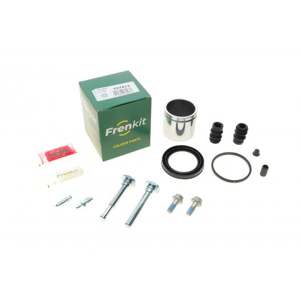 757513 FRENKIT Ремкомплект супорту (переднього) Toyota Avensis 03-08(d=57mm)(Bosch)(+ поршень/напрямна) SuperKi