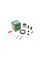 757517 FRENKIT Ремкомплект супорту (переднього) Nissan Primera 96-02 (d=57mm)(Akeb)(+ поршень/напрямна)SuperKit