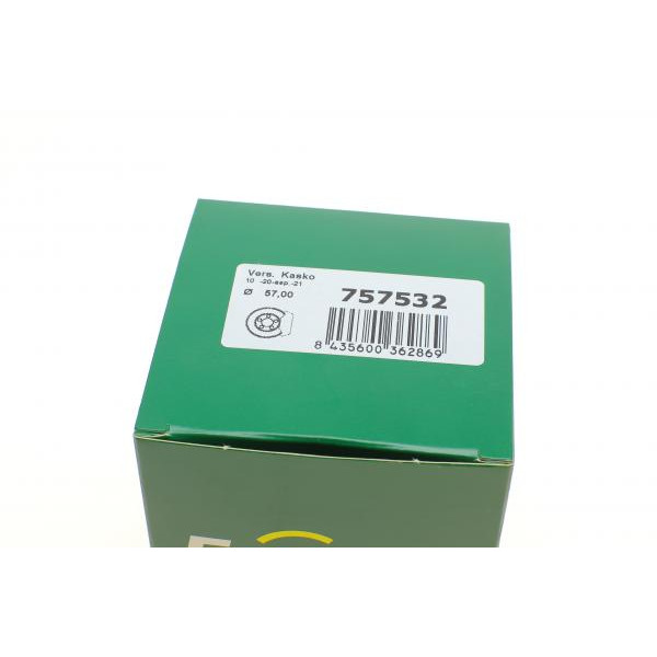 757532 FRENKIT Ремкомплект супорту (переднього) Kia Ceed 06- (d=57mm)(Kasco)(+ поршень/напрямна) SuperKit