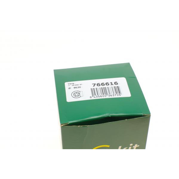 766616 FRENKIT Ремкомплект супорту (переднього) Land Rover Discovery 14-(d=66mm)(+ поршень/напрямна)(ATE)