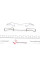 901200 FRENKIT Планка супорта (заднього) притискна (к-кт) MB Sprinter/VW LT 96-06 (Ate/Bosch)