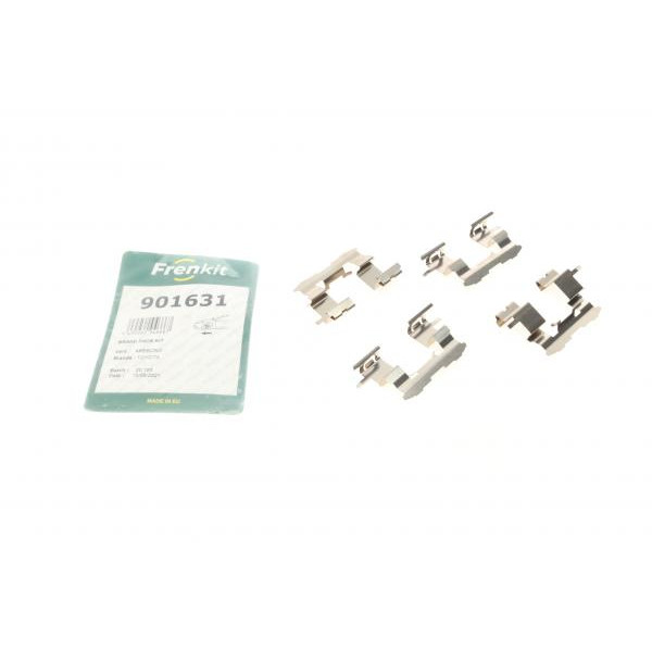 901631 FRENKIT Планка супорта (переднього) притискна (к-кт) Toyota Corolla/IQ/Prius/Yaris 99-15 (Advi/Akebono)