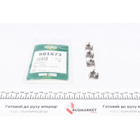 901673 FRENKIT Планка супорта (заднього) притискна (к-кт) Mitsubishi Outlander 03- (Akebono)