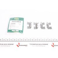 901692 FRENKIT Планка супорта (заднього) притискна (к-кт) Chevrolet Lacetti/Daewoo Nubira 97-
