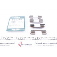 901716 FRENKIT Планка супорта (переднього) притискна (к-кт) Fiat Scudo/Peugeot Expert/MB E-class 07- (Lucas)
