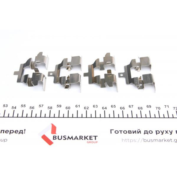 901737 FRENKIT Планка супорта (заднього) притискна (к-кт) Nissan Qashqai 07- (Akeb)