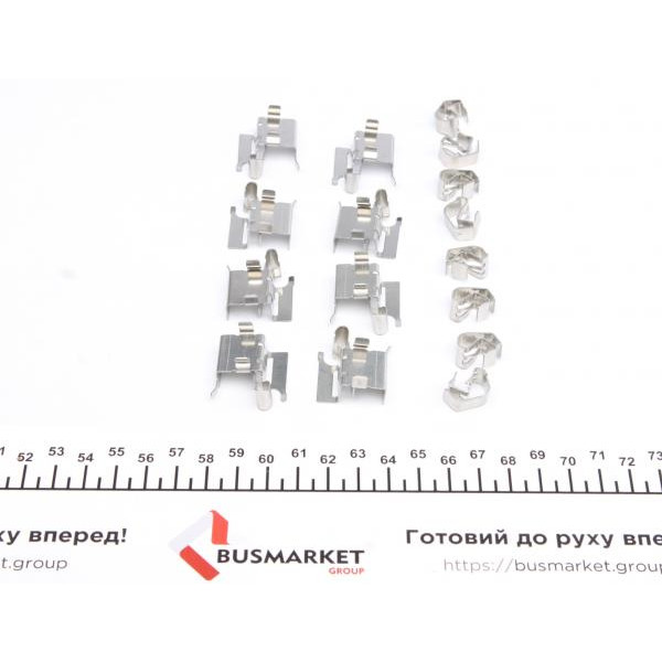 901748 FRENKIT Планка супорта (переднього) притискна (к-кт) Mazda 6/Toyota Prius 12- (Akeb)