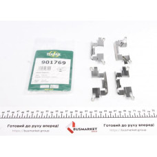 901769 FRENKIT Планка супорта (переднього) притискна (к-кт) Mitsubishi L200 05-/Nissan Leaf 10- (Tokico)