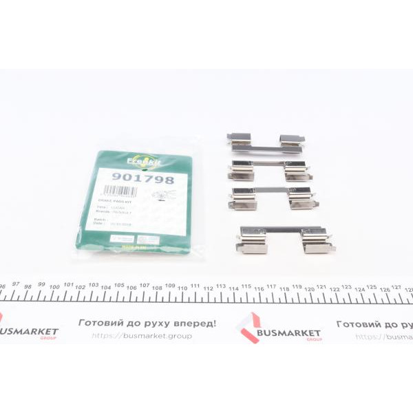 901798 FRENKIT Планка супорта (переднього) притискна (к-кт) Renault Kangoo 1.2-1.6 08- (Lucas)