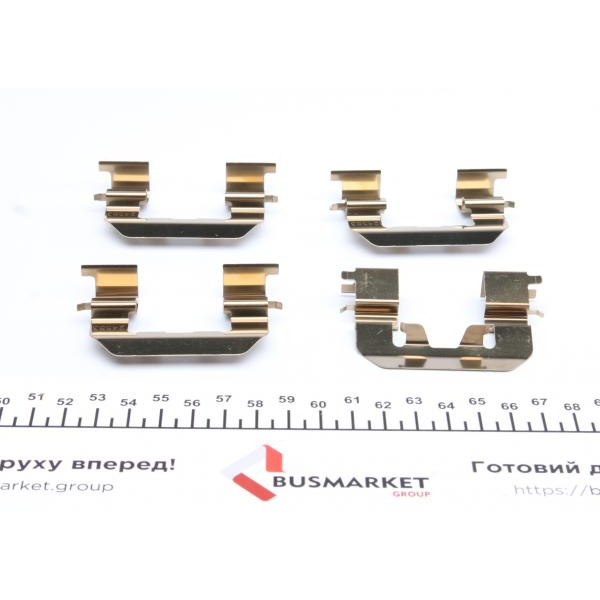 901859 FRENKIT Планка супорта (переднього) притискна (к-кт) Kia Rio III 11- (Mando)