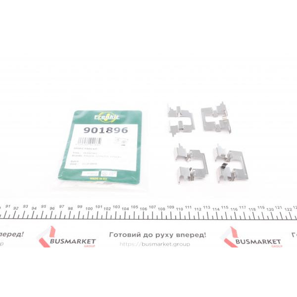 901896 FRENKIT Планка супорта (заднього) притискна (к-кт) Mazda 6 2.0-2.5/2.2D/Citroen C4 1.6-1.8HDI 12- (Akebono)