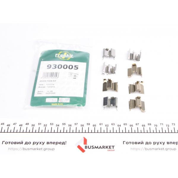 930005 FRENKIT Планка супорта (заднього) притискна (к-кт) Toyota Land Cruiser 100 98-08 (Toyota)
