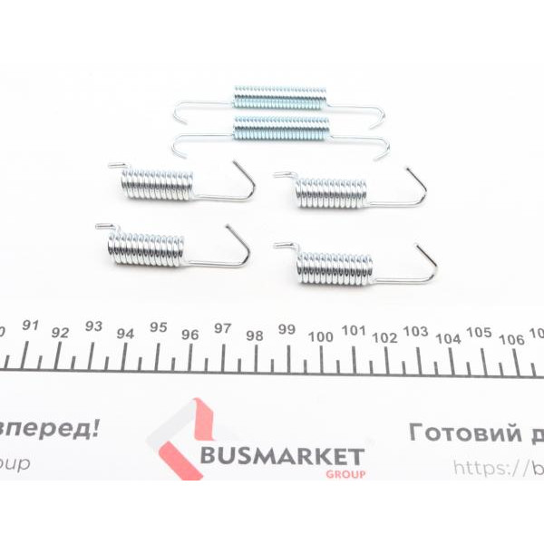 950010 FRENKIT Комплект пружинок колодок ручника Citroen C4/Mitsubishi Lancer/Outlander 07- (Akebono)
