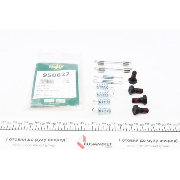 950622 FRENKIT Комплект пружинок колодок ручника MВ Vito (W638/639) 97- (Bosch/Lucas)