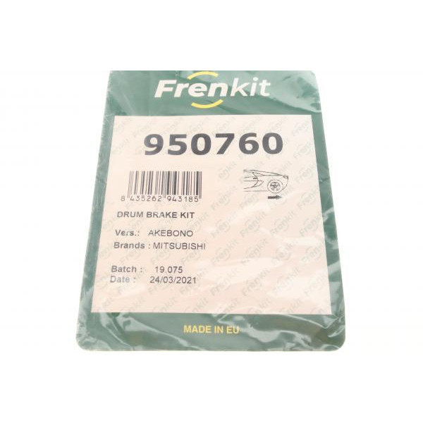 950760 FRENKIT Комплект пружинок колодок ручника Mitsubishi Carisma 95-06/Subaru Forester/Legacy 89-09 (Akebono)