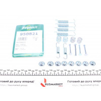 950821 FRENKIT Комплект пружинок колодок ручника Mitsubishi Pajero I-IV/Pajero Sport 89- (Akebono)