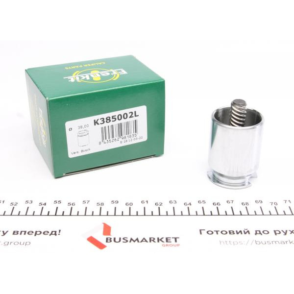 K385002L FRENKIT Поршень супорта (заднього) Citroen C4/Toyota Avensis 06- (L) (38x50.35mm) (Bosch) (з механізмом)