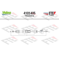 4101405 FTE (Valeo) Трос зчеплення Citroen Berlingo/Peugeot Partner 1.8/1.9D (з авторегул.) (655/314mm) = FKS05014