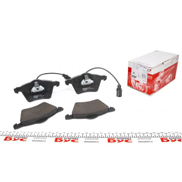 BL1755A2 FTE (Valeo) Колодки гальмівні (передні) VW T4 90-03 R16 (з датчиками)