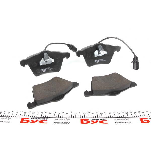 BL1755A2 FTE (Valeo) Колодки гальмівні (передні) VW T4 90-03 R16 (з датчиками)