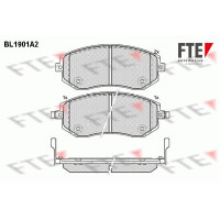 BL1901A2 FTE (Valeo) Колодки гальмівні (передні) Subaru Forester/Legacy/Outback 2.0-3.0 98-