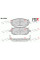 BL1901A2 FTE (Valeo) Колодки гальмівні (передні) Subaru Forester/Legacy/Outback 2.0-3.0 98-