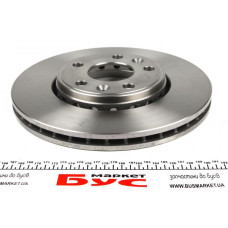 BS7238 FTE (Valeo) Диск гальмівний (передній) Renault Megane III/Scenic III/Laguna III 07- (296x26)