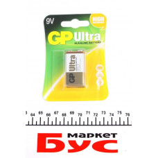 GP1604AU GP Батарейка GP Ultra Alkaline 9V/6LR61 (крона)