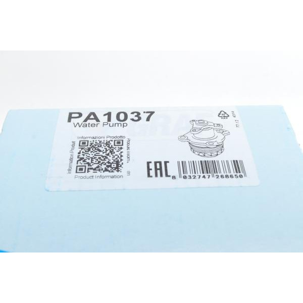 PA1037 GRAF Помпа води Nissan Qashqai/X-Trail/Renault Trafic/Master/Laguna/Megane 2.0/2.3dCi 05- (R/B) (16 лоп)