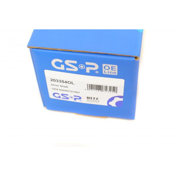 203354OL GSP Піввісь VW Caddy IV/Golf 2.0 TDI 12- (R) (36x760)