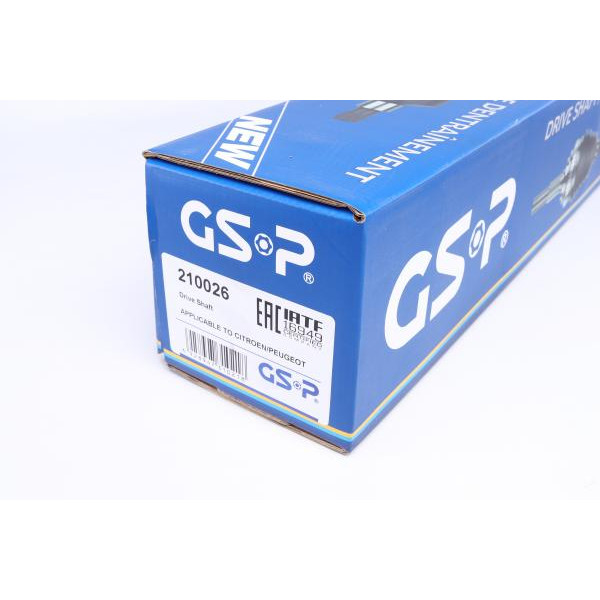 210026 GSP Напіввісь Citroen Berlingo/Peugeot Partner 1.1/1.4i 96-11 (L) (22x25x594)