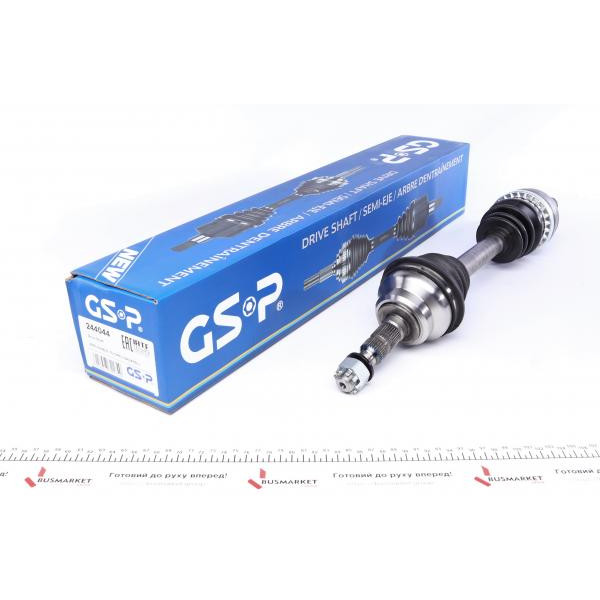 244044 GSP Напіввісь Opel Astra/Zafira 2.0/2.2 16V 98-05 (L) (34х33х595)