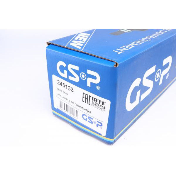 245133 GSP Напіввісь Fiat Scudo/Peugeot Expert 2.0D/HDi 07- (L) (28x37x653)